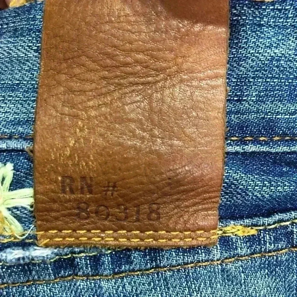 Lucky Brand Y2K Zoe Boho, Embroidered Patchwork Denim Mini Skirt - 00/24 - Picture 7 of 10